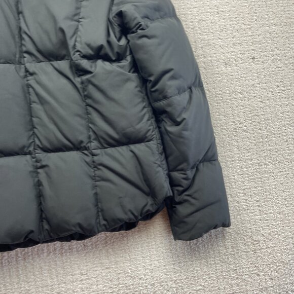 Tommy Hilfiger Black Down Quilted Puffer Jacket Full Zip Women Sz Small Read - Picture 13 of 13